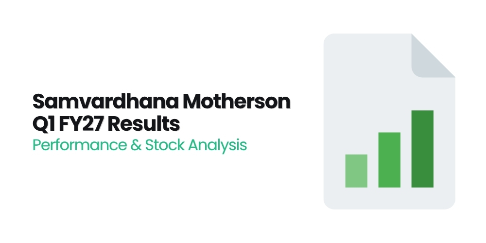 Samvardhana Motherson Q1 FY27 Quarterly Performance and Stock Analysis